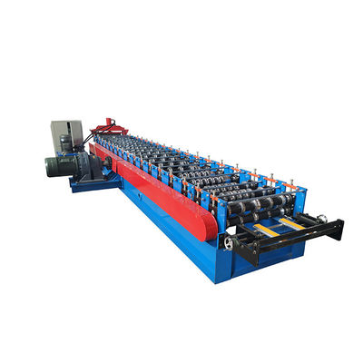 1250mm Plate Width Floor Deck Roll Forming Machine Manual Decoiler For Smooth And Precise Production