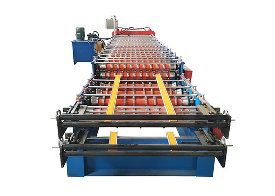0.3-0.7mm Ppgi Roof Double Layer Sheet Roll Forming Machine
