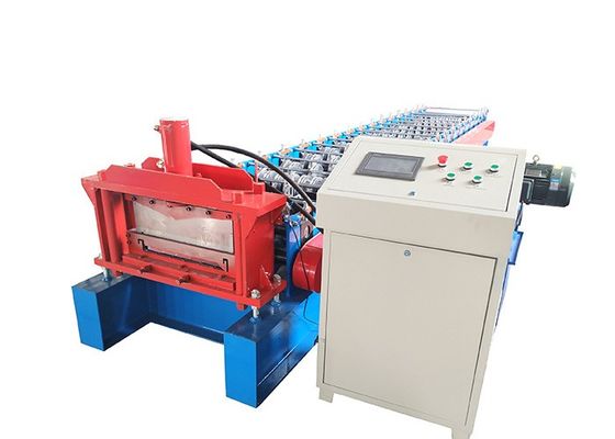1250mm Plate Width Floor Deck Roll Forming Machine Manual Decoiler For Smooth And Precise Production